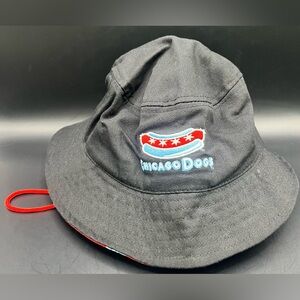 Chicago Dogs- Bucket Hat with adjustable‎ chin cord